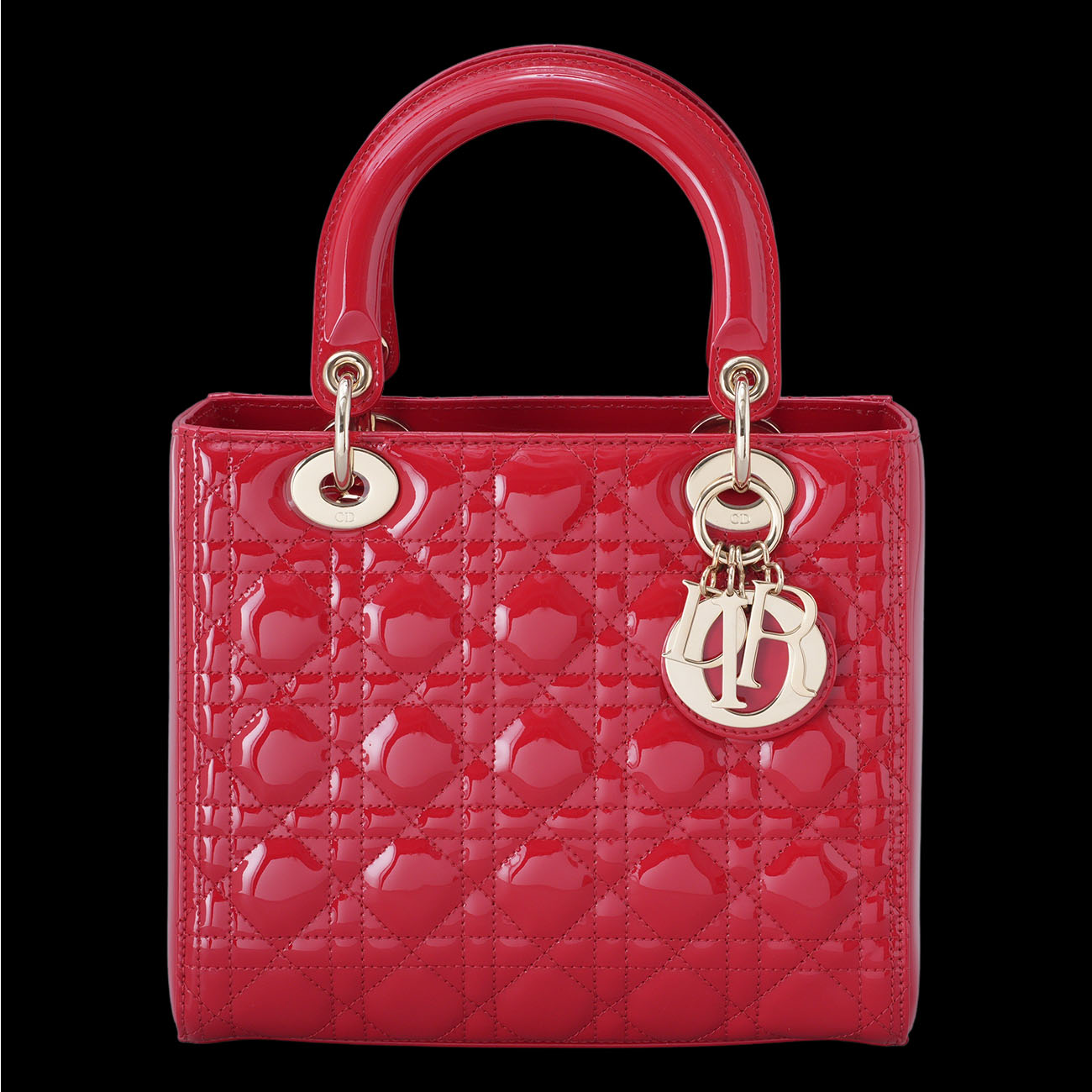 CHRISTIAN DIOR(USED)크리스찬디올 페이던트 레이디디올 미듐